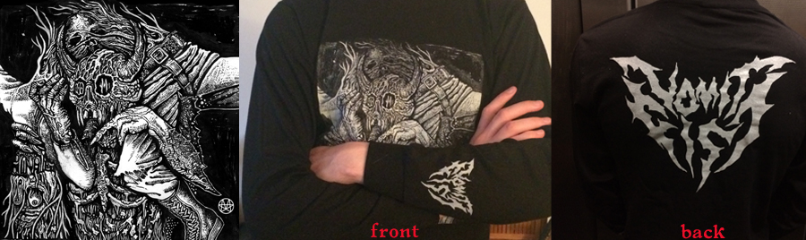 Vomit Fist long sleeve Okano shirt