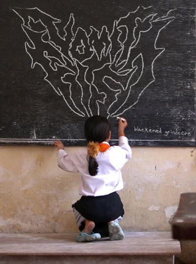 Vomit Fist at school